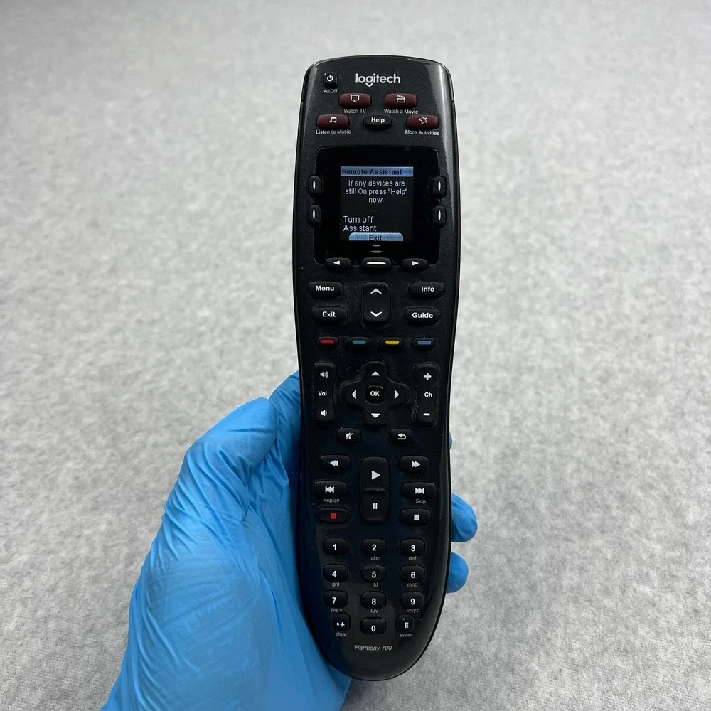 Logitech Harmony 700 Programmable Universal Remote Color Screen Tested Working - Picture 2 of 8